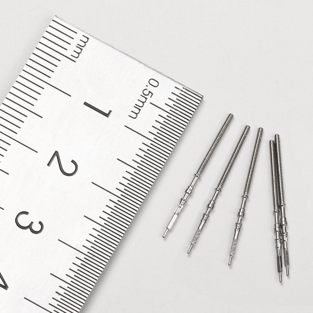 1pcs 2pcs 5pcs Movement Watch Steel Stem Crown Kit Watch Parts for Seiko NH34 NH35 NH36 NH38 NH39 Movement Watches Stem Parts