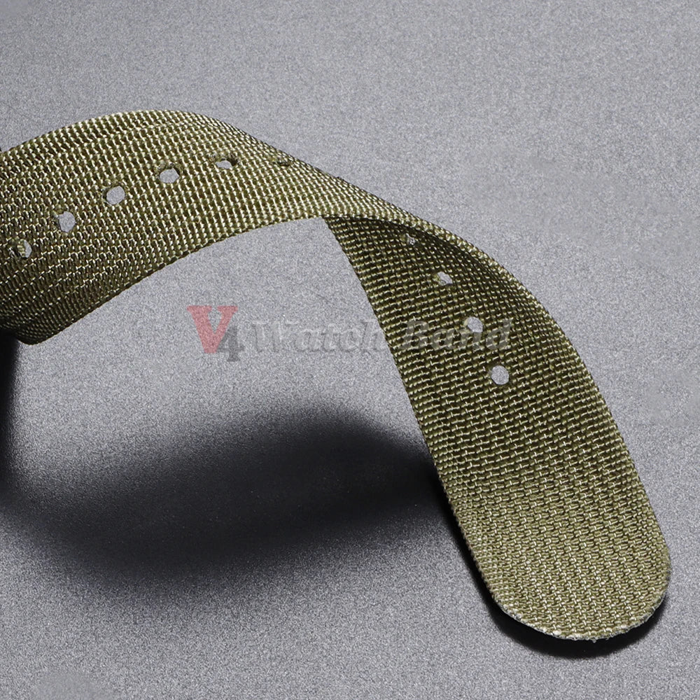 High Quality Durable Nylon Watch Band for Omega 20 22 24 18mm Strap for Seiko Military Casual Belts Army Sport Bracelet Replace