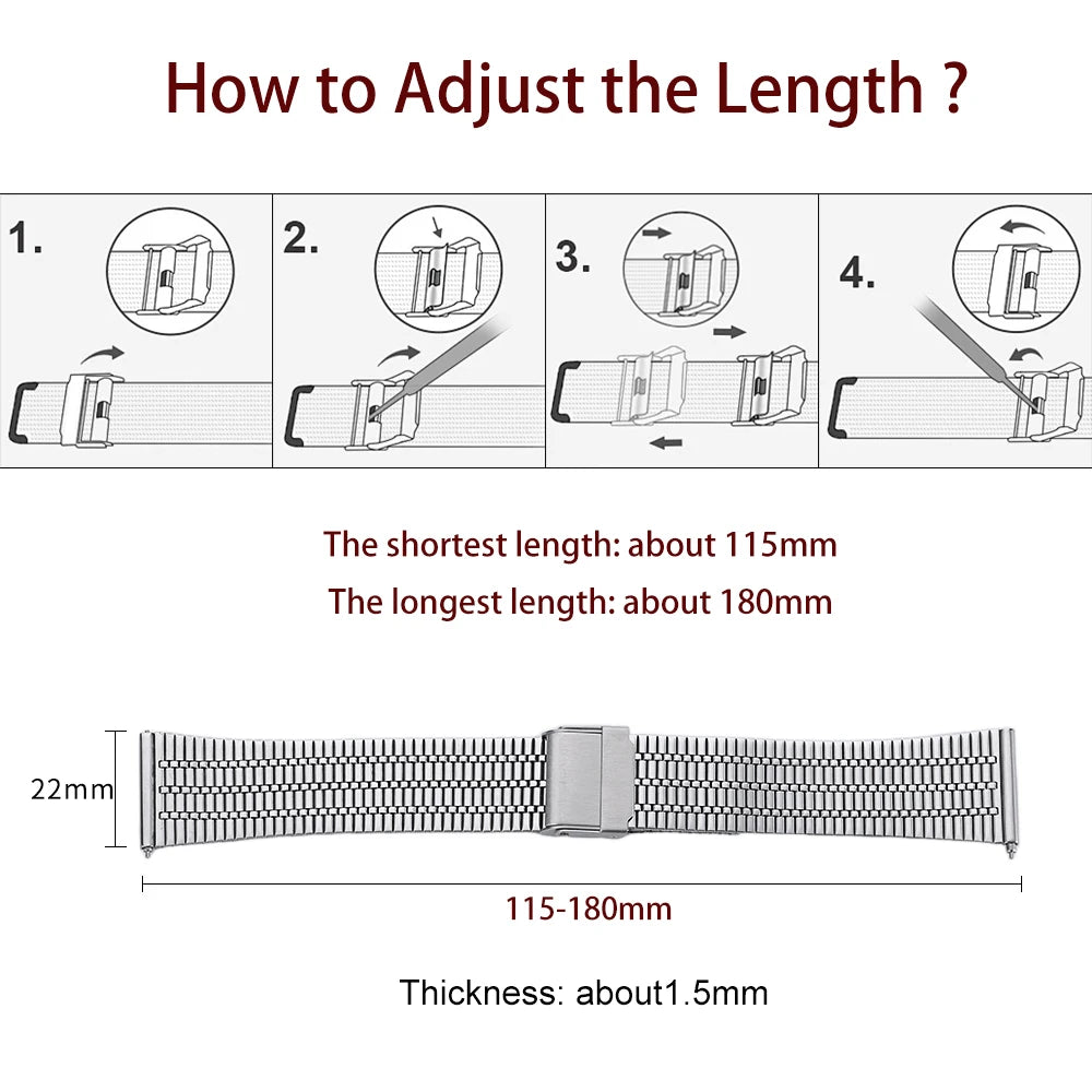 20 22mm Metal Strap For Garmin Venu 3/2/Sq 2 Stainless Steel Band  Forerunner 265 255 245 645 Correa Vivoactive 5 Bracelet Belt