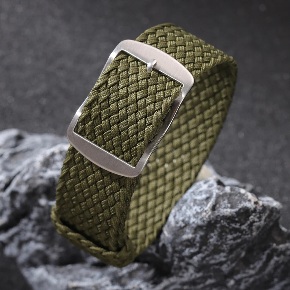 High Quality Nylon 18mm 20mm 22mm Watch Band for Seiko for Fossil for Oris Military Casual Watchband Army Sport Straps Replace