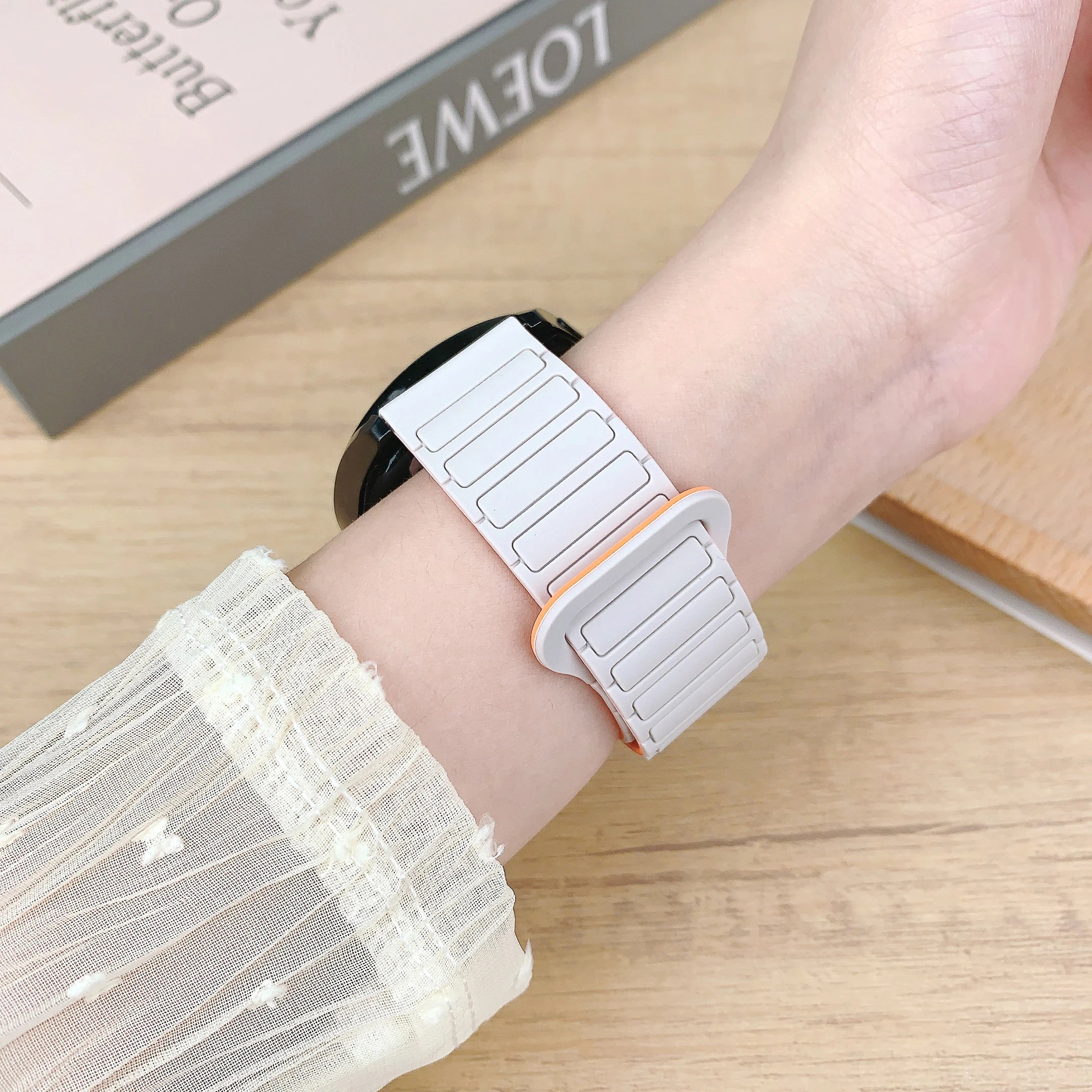 20mm Strap For Omega X Swatch Joint MoonSwatch Band Magnetic Loop Silicone Bracelet For Amazfit GTS4 Watch7 6 5 4 40/44mm Correa