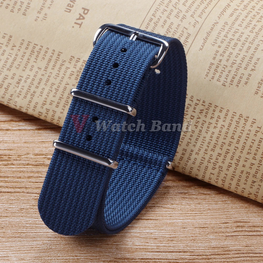 High Quality Nylon Watch Band for Omega 20mm 22mm 18mm Strap for Seiko Military Casual Watchband Army Sport Bracelet Replacement