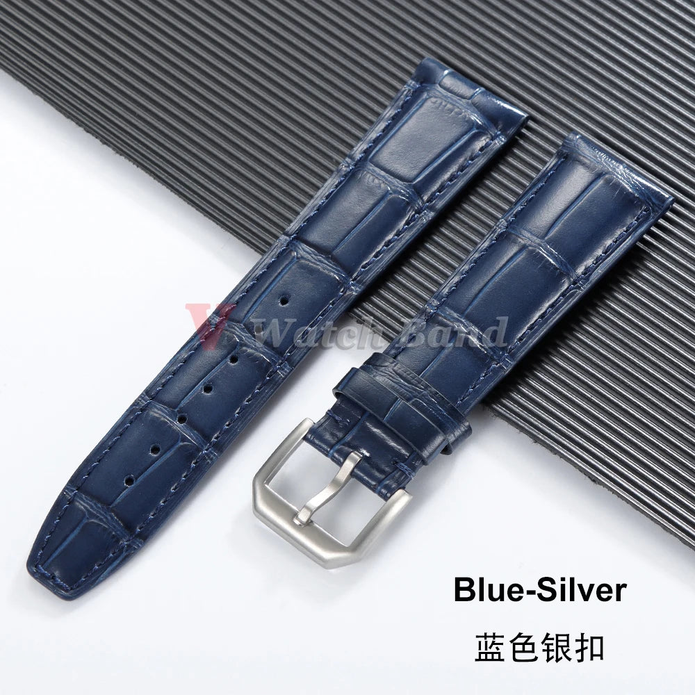 20mm 21mm 22mm Cowhide Watch Strap Genuine Belt for IWC Pilot Portugieser Portofino Watchband Bracelet Men Watch Accessories
