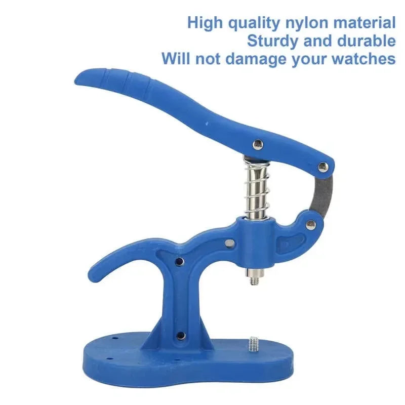 Watch Repair Tool Kit for Watchmaker 12pcsWatch Back Press Tool Set Nylon Prevent Slip Fitting Dies Nylon Watch Case Closer