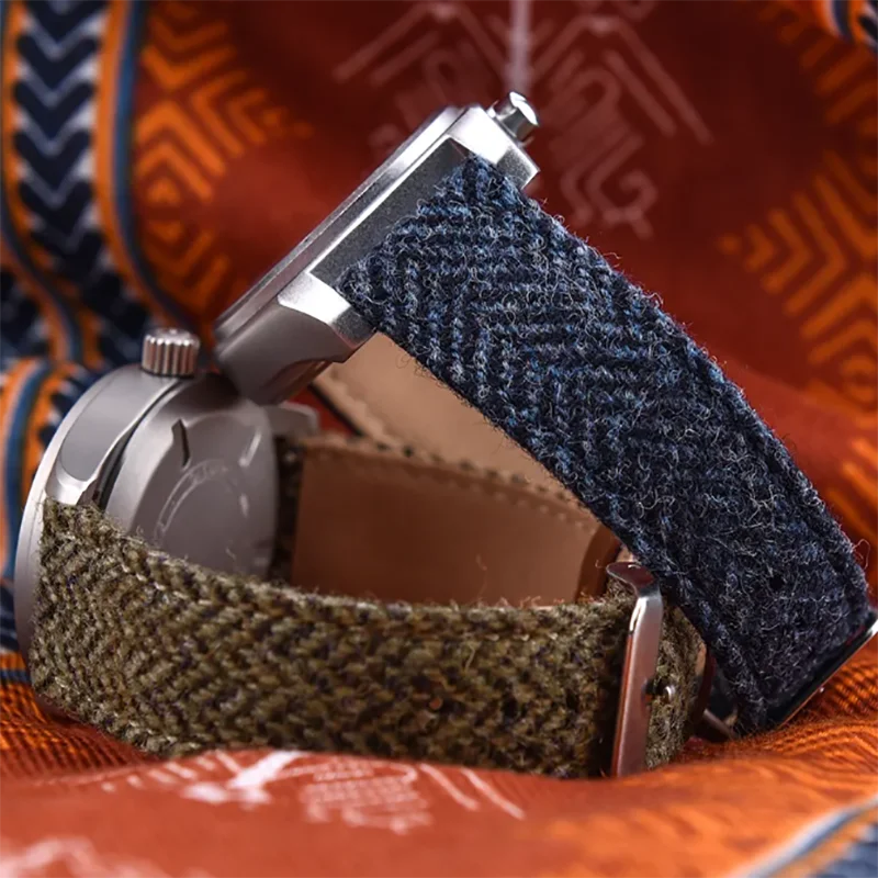 Vintage Genuine Leather Watch Band for SEIKO Replacement Bracelet Men Women Quick Release Wrist Band Weave Strap 18mm 20mm 22mm