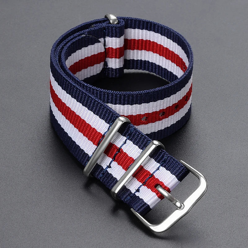 Nylon Watch Band for Omega 20mm 22mm 18mm Strap for Seiko Skx Turtle Military Watchband for Rolex Oyster Army Sport Bracelet