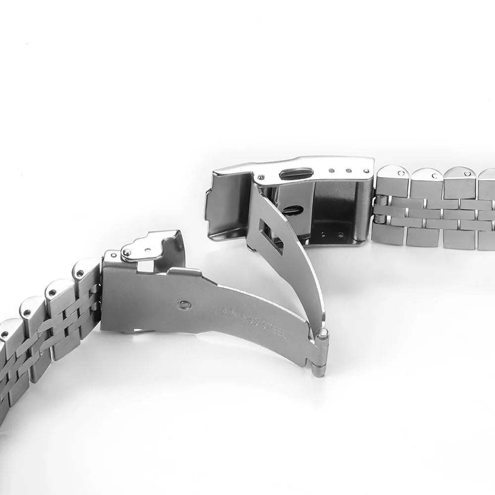 Watch Band for Seiko Solid Bracelet for Jubilee 316L Stainless Steel Straight End 18/19/20/21/22mm/23/24mm Watch Accessories