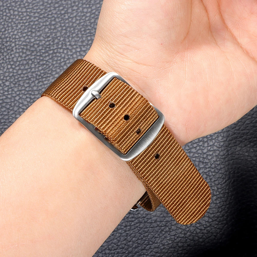 High Quality Nylon Watch Band for Omega 20mm Strap for Seiko Military Casual Watchband Army Sport Bracelet Replacement