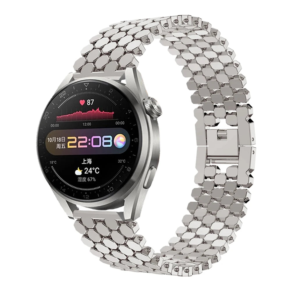 Metal belt watch Band for Huawei Watch 3 Pro Wristband Replacement watchband For Huawei 3Pro band Bracelet Correa Accessories