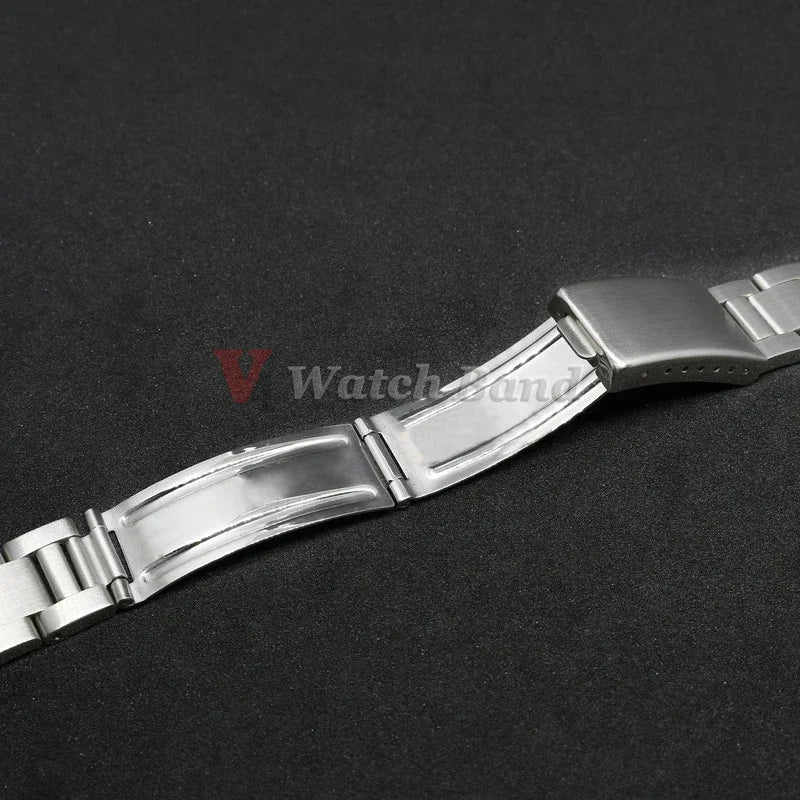 For Oyster Perpetual Air King Stainless Steel Strap Curved End Watchband for Rolex 40mm Solid Bracelet 19mm 20mm 21mm 13/17/18mm