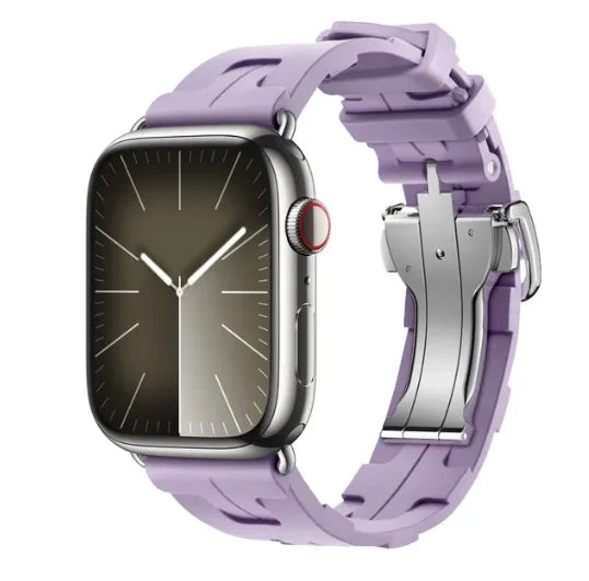 Kilim Single Tour Strap For Apple Watch 11 46 42mm Silicone Bracelet Band For Iwatch 10 9 8 se 49/45mm Sport Wristband Accessory