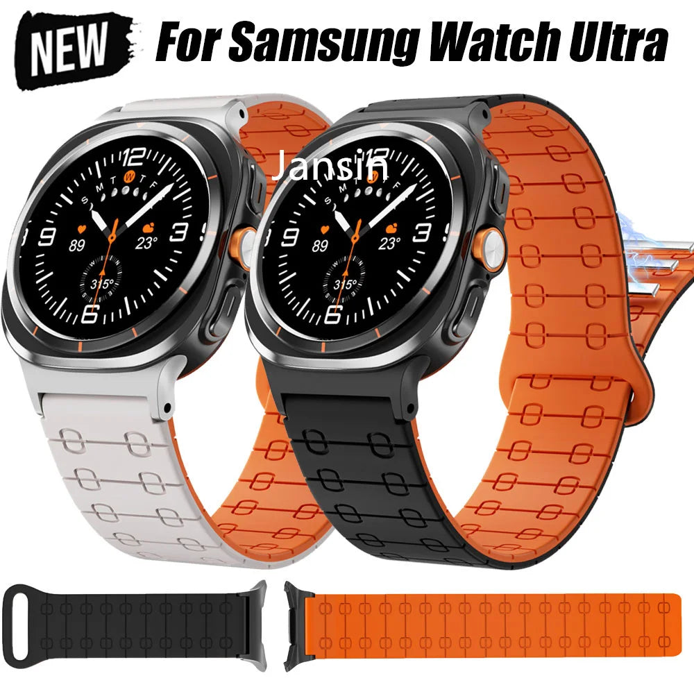 Magnetic Strap For Samsung Galaxy Watch Ultra 47mm Band Accessories Correa For Samsung Watch Ultra Bracelet Sport Wristband