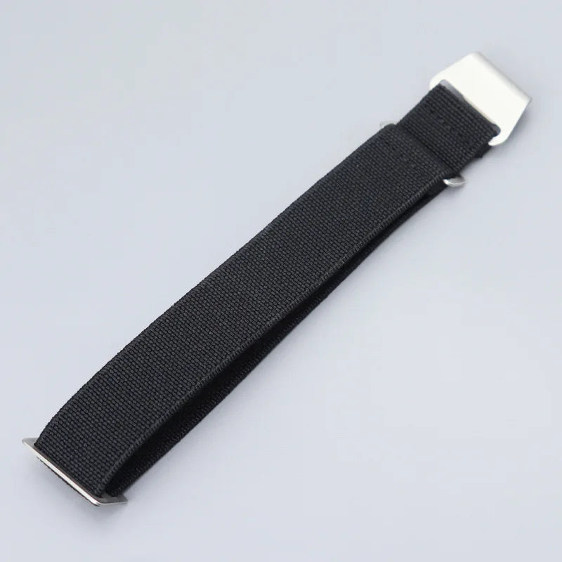 Elastic Nylon Band for Seiko for Rolex for OEMGA for Tudor Watch Sport Bracelet Parachute Watch Strap18mm 20mm 22mm Width