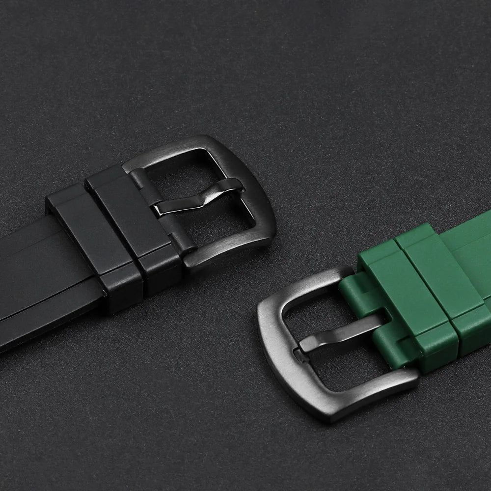 20mm 22mm 24mm Strap Silicone for Seiko Turtle Abalone Men Bracelet for Seiko 5 Skx Sports Rubber Wristband Quick Release Band