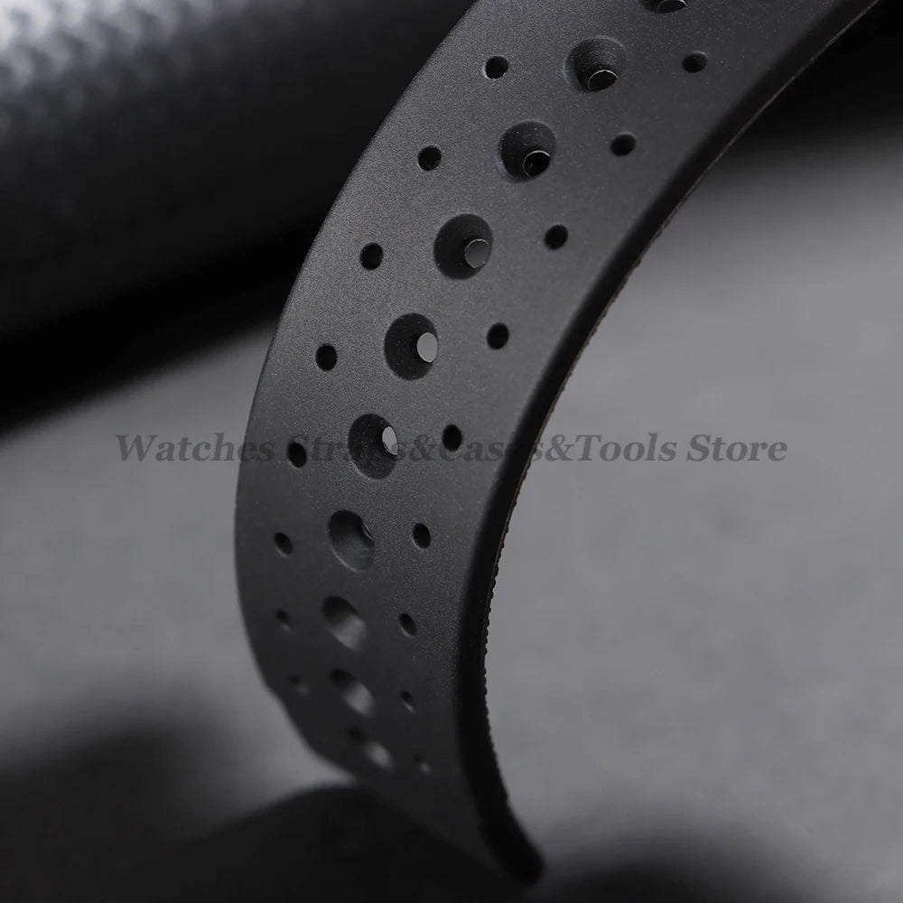 ND Limits Diver Watchband for Seiko for Rolex for Citizen Resin Wristband Men's Women High Quality Bracelet 20mm 22mm 24mm Strap