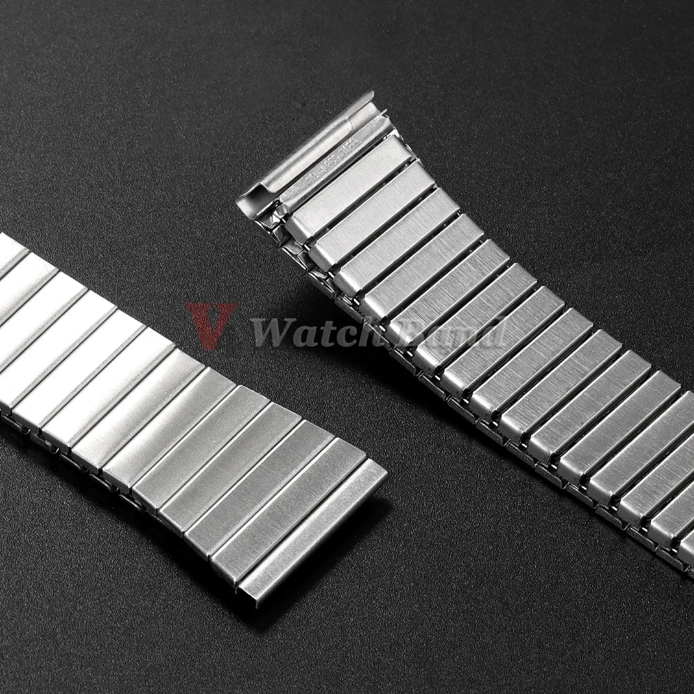 22mm Elastic Bracelet for Samsung Galaxy Flexible Metal Watch Strap Expansion Steel Wrist Band for Huawei Watch