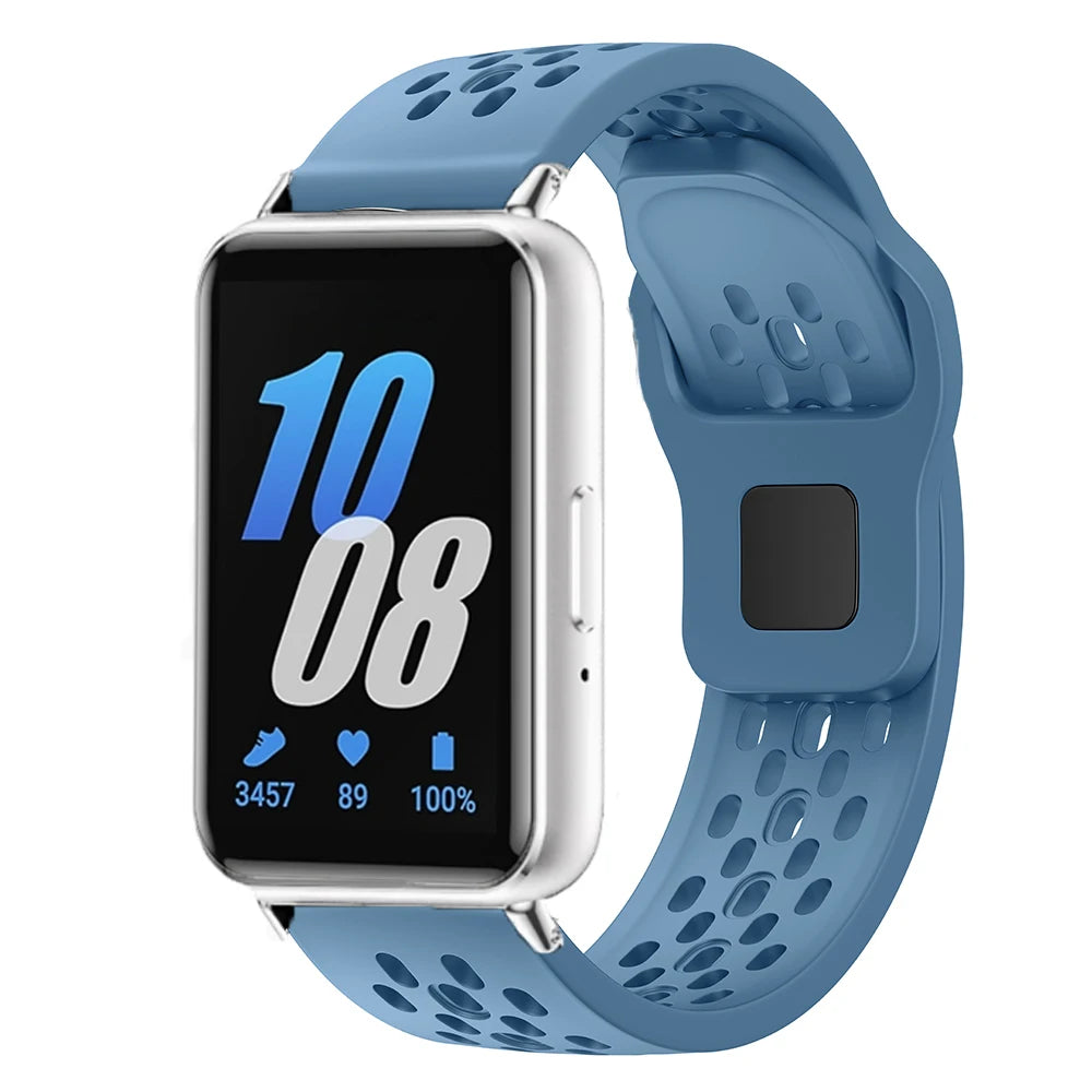 Silicone Band For Samsung Galaxy Fit 3 Strap Sport Wristband Correa For Samsung Galaxy Fit3 Bracelet Accessories Watchband