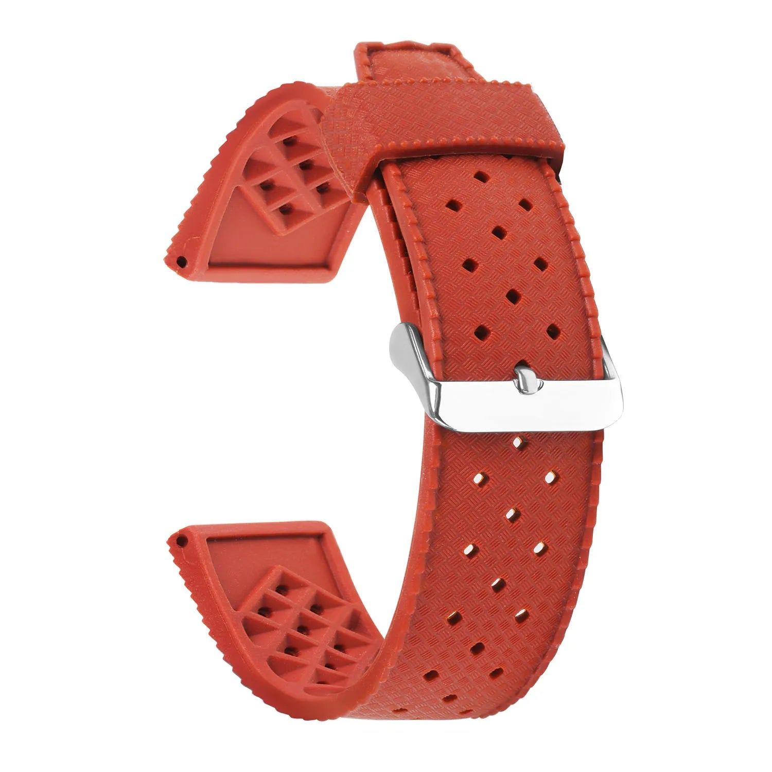 Tropic Strap for Seiko for Citizen for Oris Bracelst Tropical Silicone Strap Quick Release Watch Band 20mm 22mm