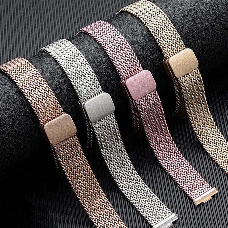 Stainless Steel Magnetic Band For Huawei Watch Fit 3 Strap Women Slim Bracelet For Huawei Fit 3 Metal Replaceable Watchband