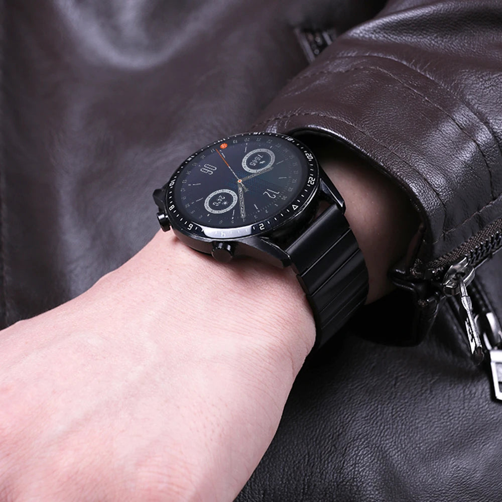 22MM Metal Magnetic Band for Huawei Watch GT 3 2 Pro 46mm 42mm 2E Stainless Steel Strap For Huawei Watch GT3  Luxury WatchBand