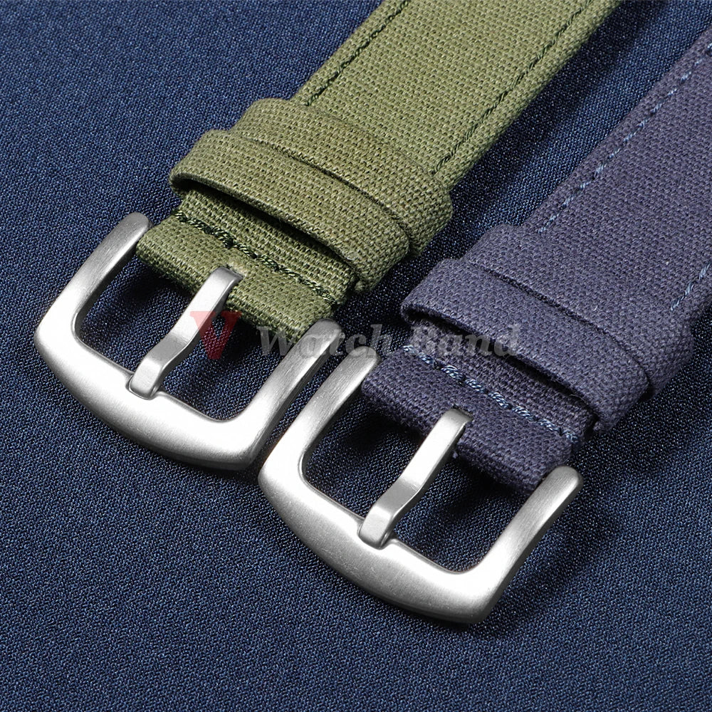 Quick Release Bracelet 18mm 20mm 22mm for Huawei Strap Braided Canvas Watch Band for Samsung Galaxy 3/4 40/44mm Classic 46/42mm