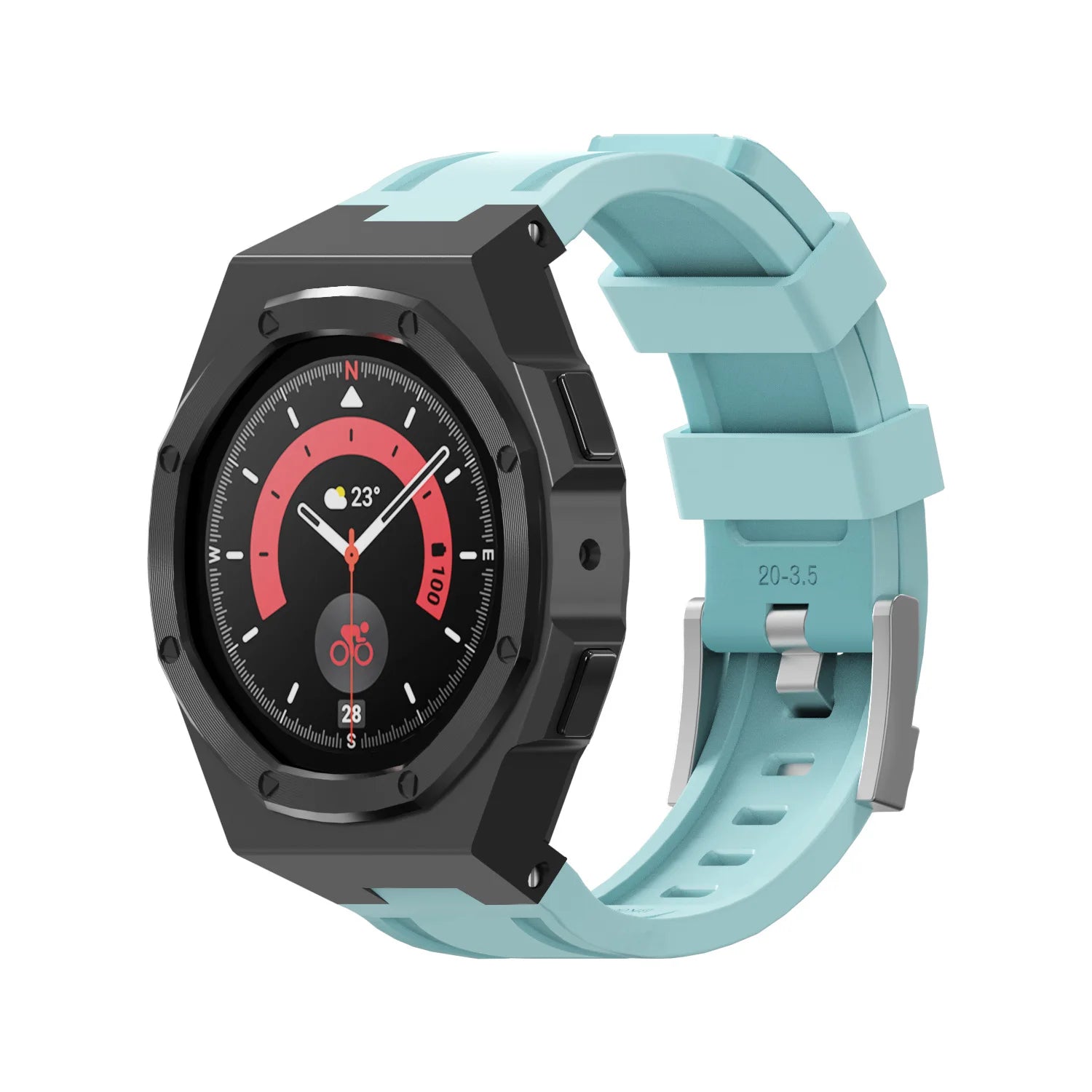 Mod Kits Case For Samsung galaxy watch 5 44mm 5pro 45mm Stainless Steel Strap Metal Cover Frame Galaxy watch 4 44mm Accessories