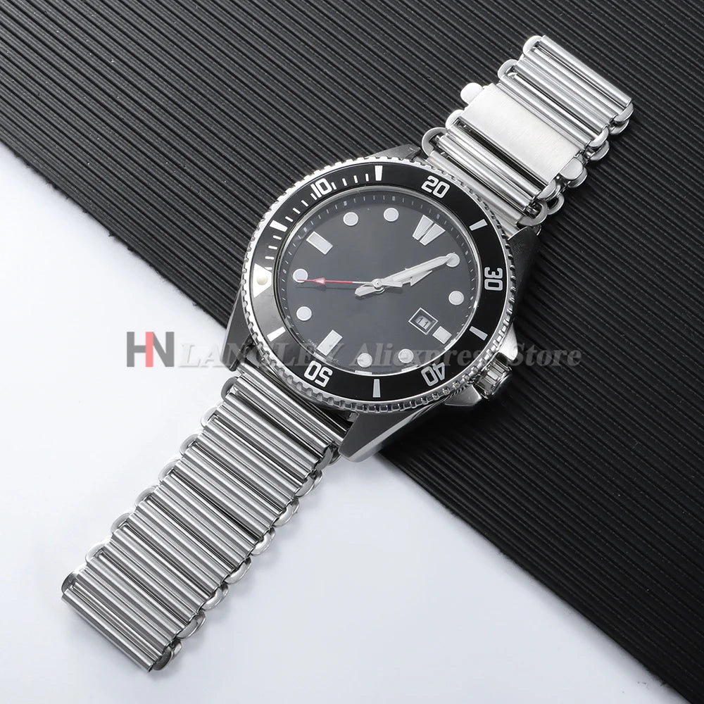 18mm 20mm 22mm Quick Release High Quality Stainless Steel Watch Strap for Huawei WatchGT4/GT5 Universal Men Bracelet Accessories