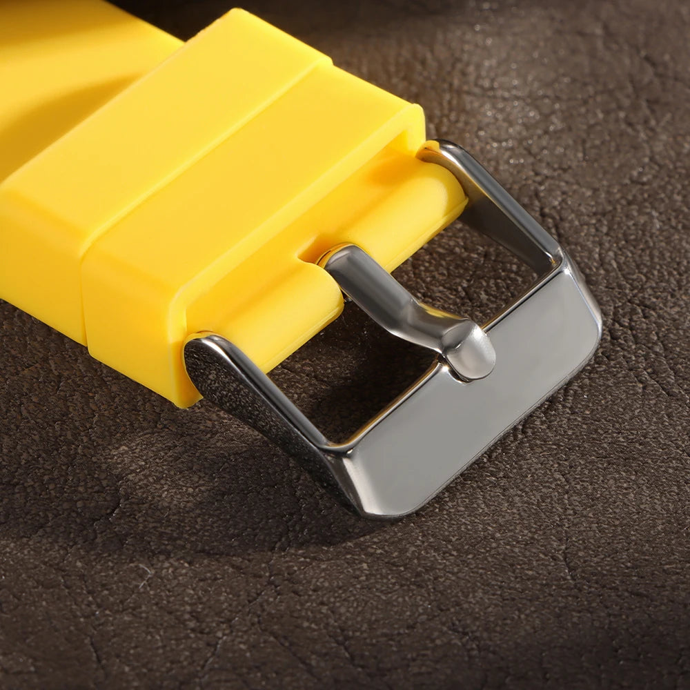 16mm 18mm 20mm 22mm Quick Release Silicone Strap for Samsung Galaxy Watch 3 4 5  for Huawei GT2/GT3 Smart Watch Bracelet