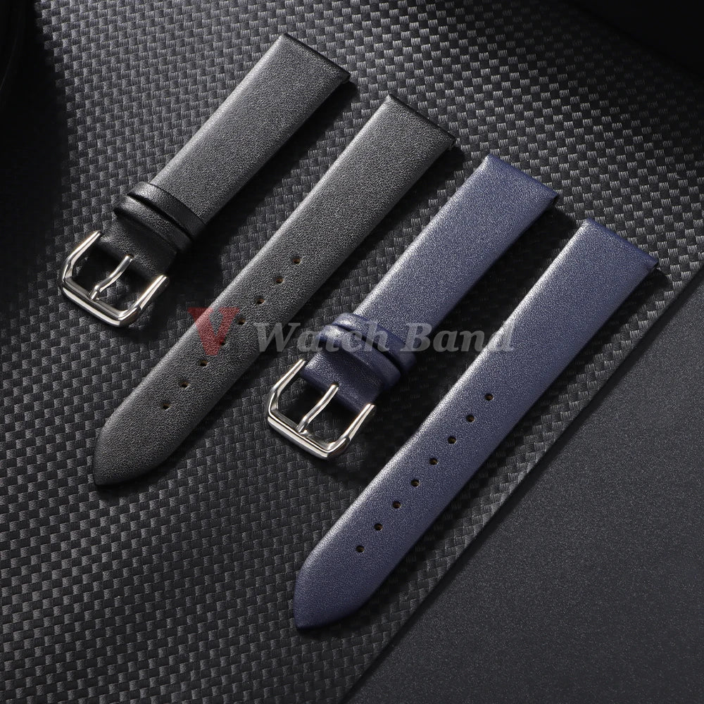 18mm 20mm 22mm Vintage Oil Wax Cowhide Watchband for Smart Watch Band Wristband for Omega Strap for Seiko Bracelet Replacement