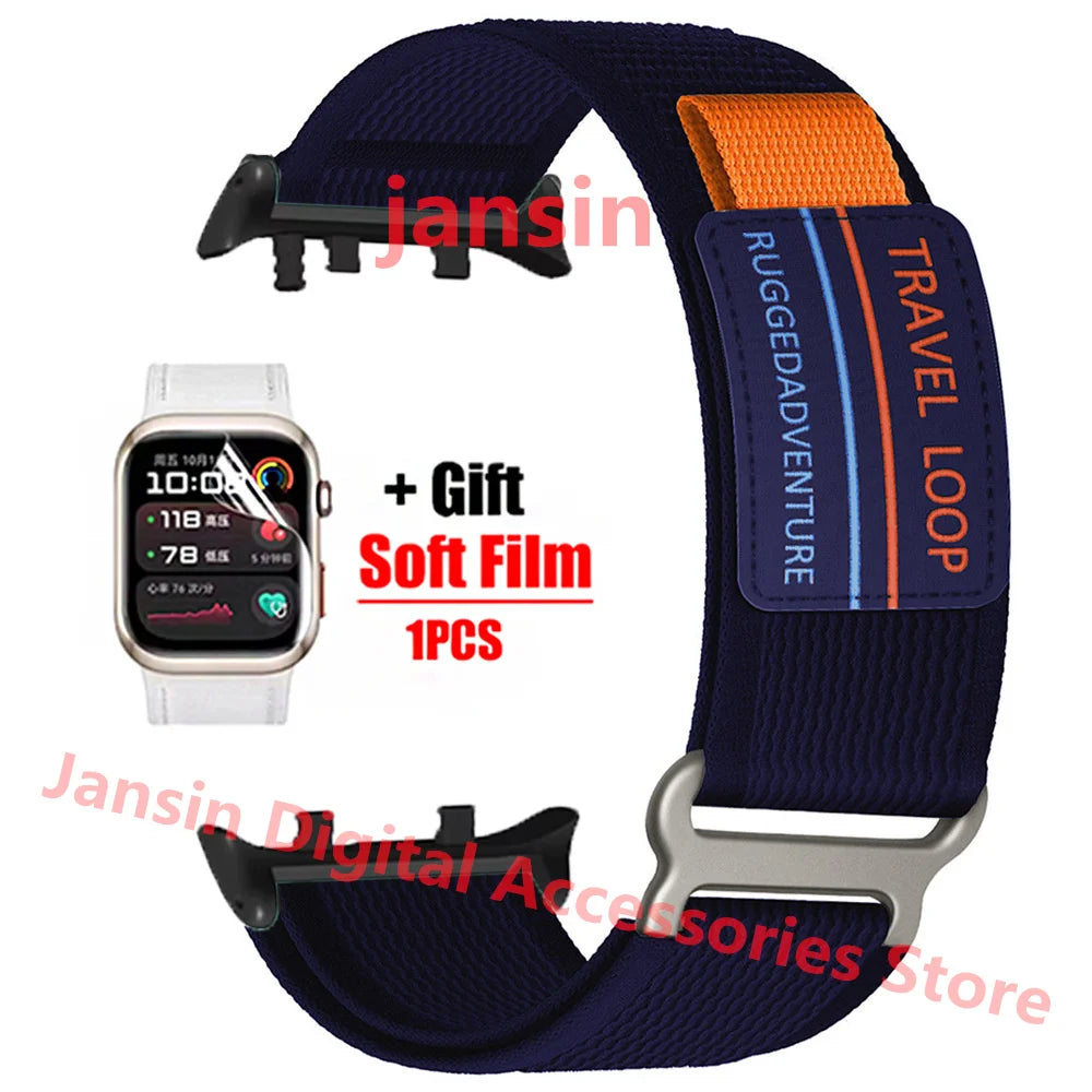 Nylon Loop Bracelet For Huawei Watch D2 Correa Sport Wristband For Huawei Watch D2 Strap Replaceable Soft Film Accessories