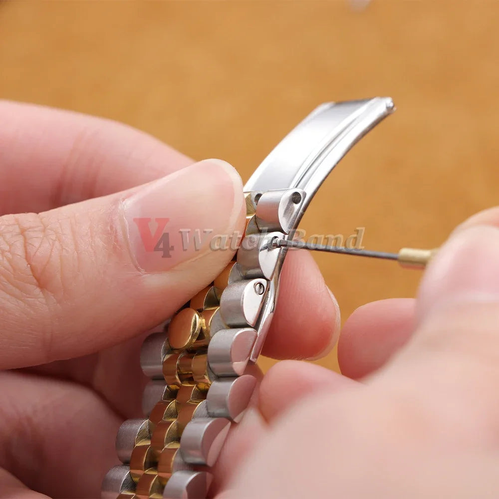 Watchband for Rolex Sub GMT Yacht Daytona 13mm 17mm 20mm 21mm Strap for Jubilee Luxury Watch Chain Parts Replacement Accessories