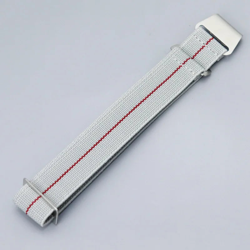 Elastic Nylon Band for Seiko for Rolex for OEMGA for Tudor Watch Sport Bracelet Parachute Watch Strap18mm 20mm 22mm Width