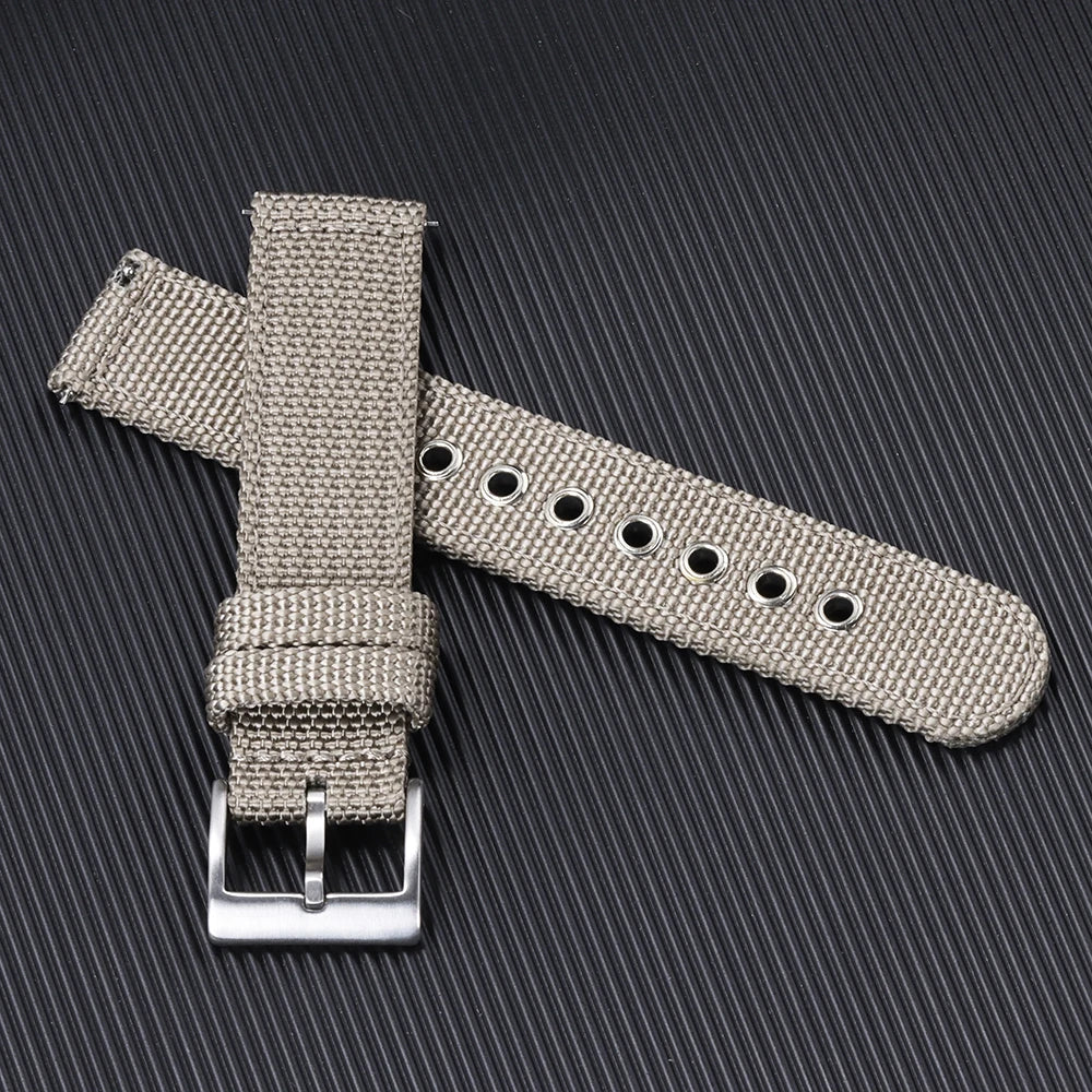 Quick Release Nylon Strap 20 22mm for Tudor for Omega Watch Band Woven Canvas Fabric Band for Seiko Men Military Sport Bracelet