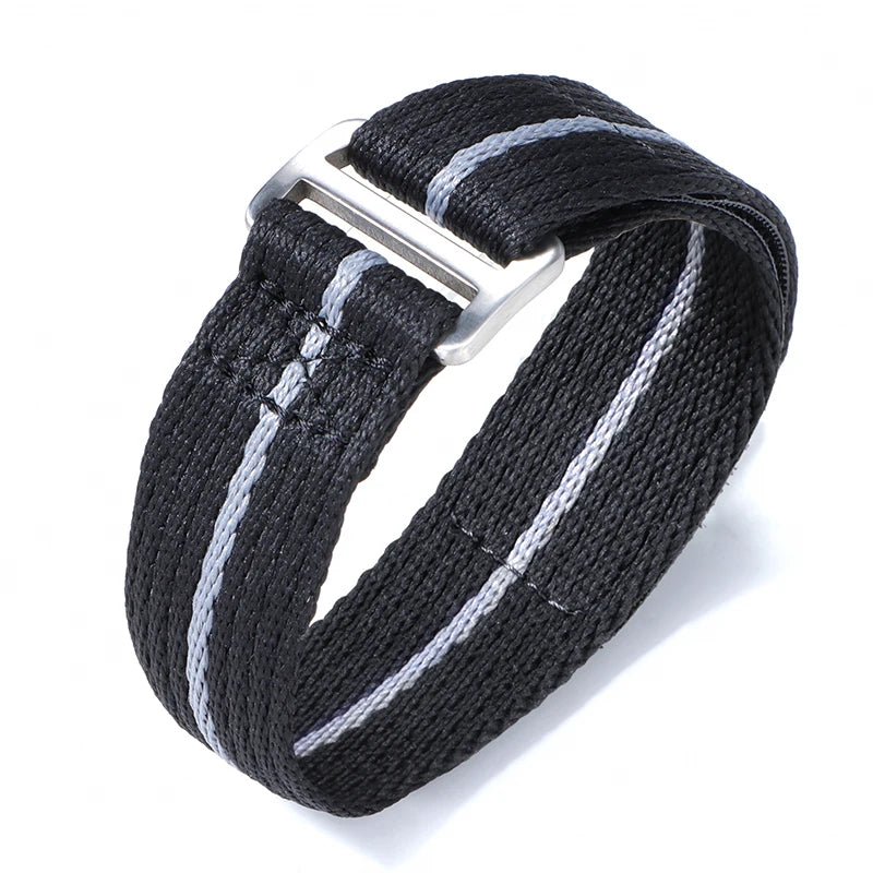 20mm 22mm Nylon Watch Strap for Tudor for Military Men's Sport Wrist Band for Seiko for Rolex Bracelet Replacement Canvas Bands