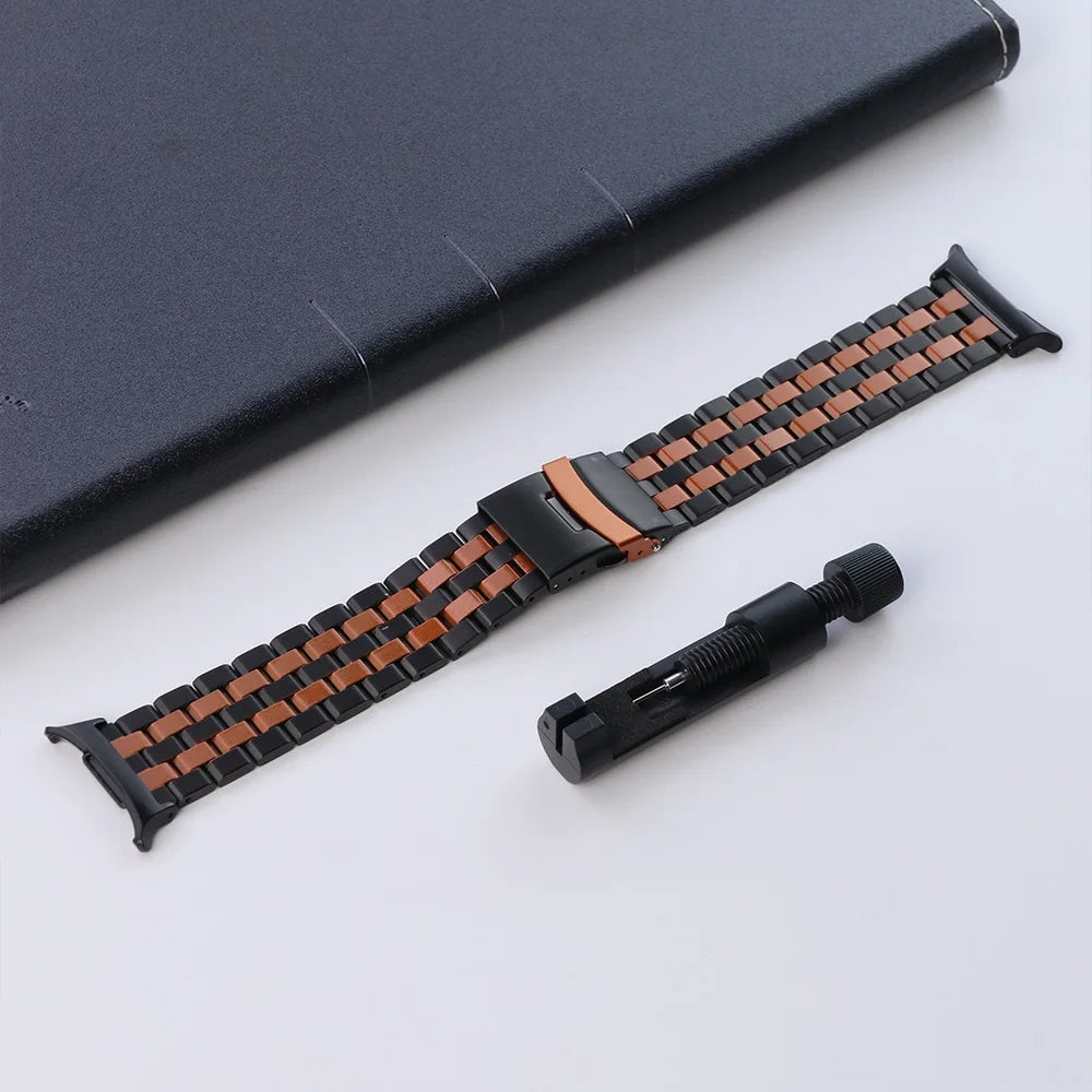 For Samsung Galaxy Watch Ultra Band Stainless Steel Bracelet For Galaxy Watch Ultra 47mm Correa Metal Business Watchband