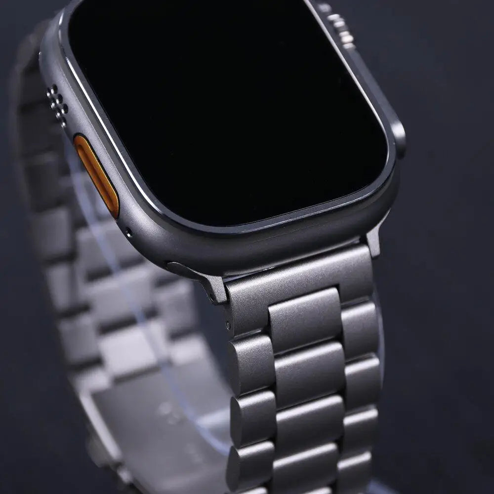 For Apple Watch 10 46mm Strap Stainless Steel Wristband Accessories Correa For Iwatch 10 9 8 Ultra 49mm 42/44/38mm Metal Band