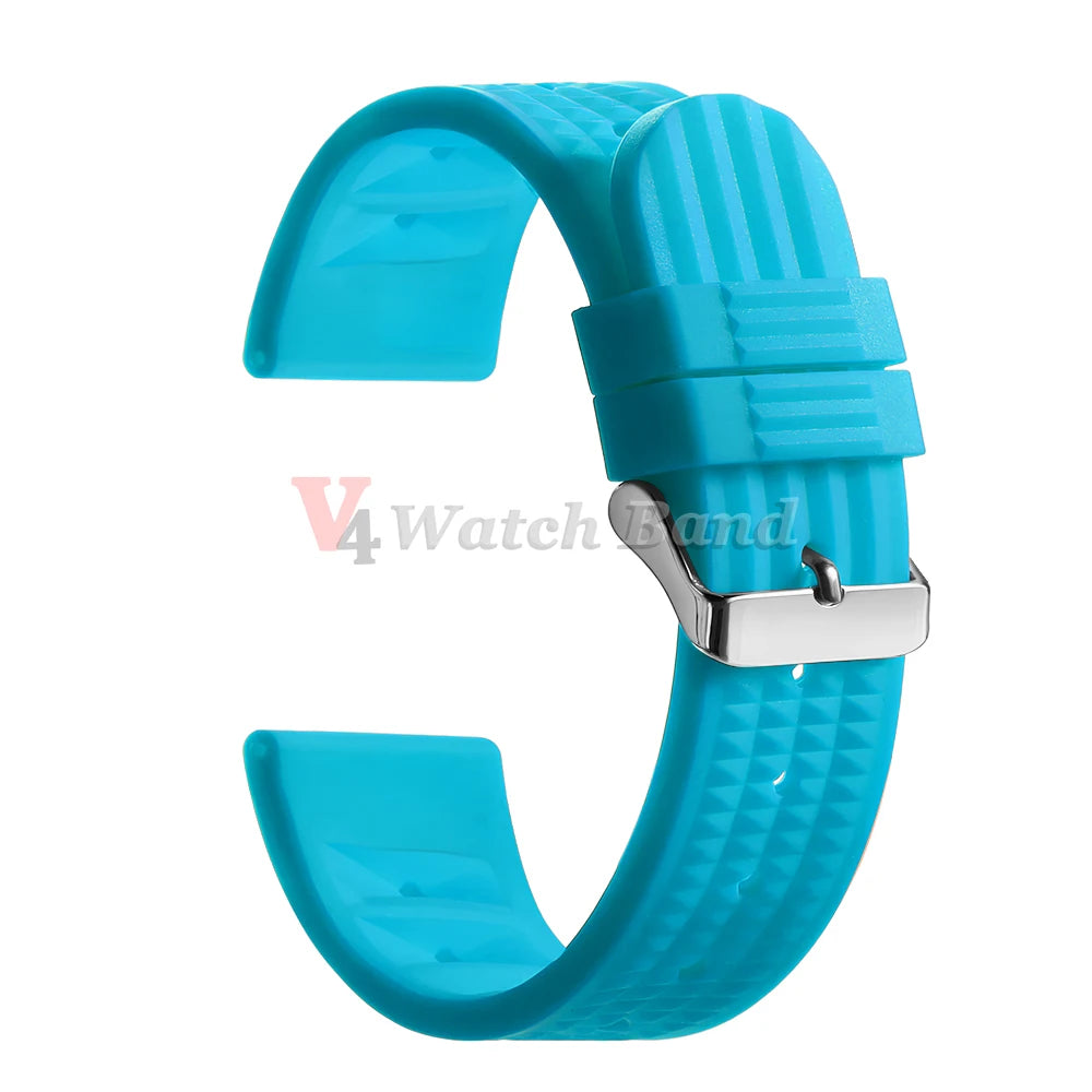 Rubber Strap 20mm 22mm for Omega for Rolex Bracelet Universal Men Diver Silicone Waterproof Sport for Seiko 5 SKX007 Watchband