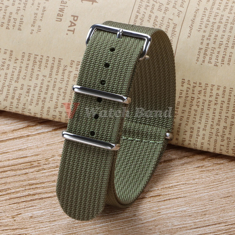 High Quality Nylon Watch Band for Omega 20mm 22mm 18mm Strap for Seiko Military Casual Watchband Army Sport Bracelet Replacement