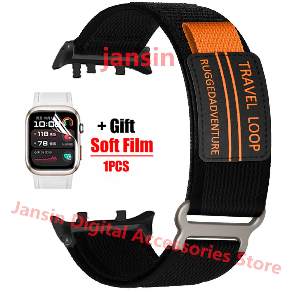 Nylon Loop Bracelet For Huawei Watch D2 Correa Sport Wristband For Huawei Watch D2 Strap Replaceable Soft Film Accessories