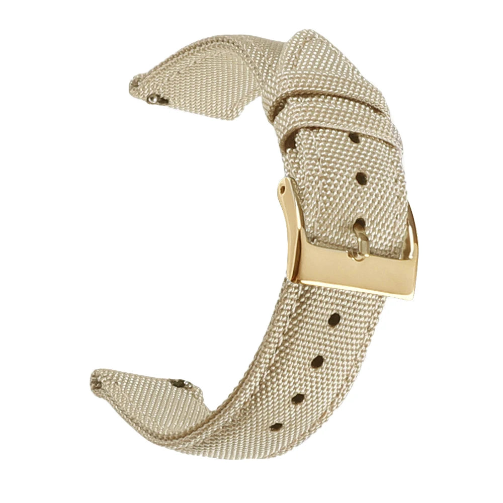 Waterproof Sailcloth Watch Band Quick Release Watch Strap 18mm 19mm 20mm 21mm 22mm 24mm Nylon Watchband for Blancpain for Omega