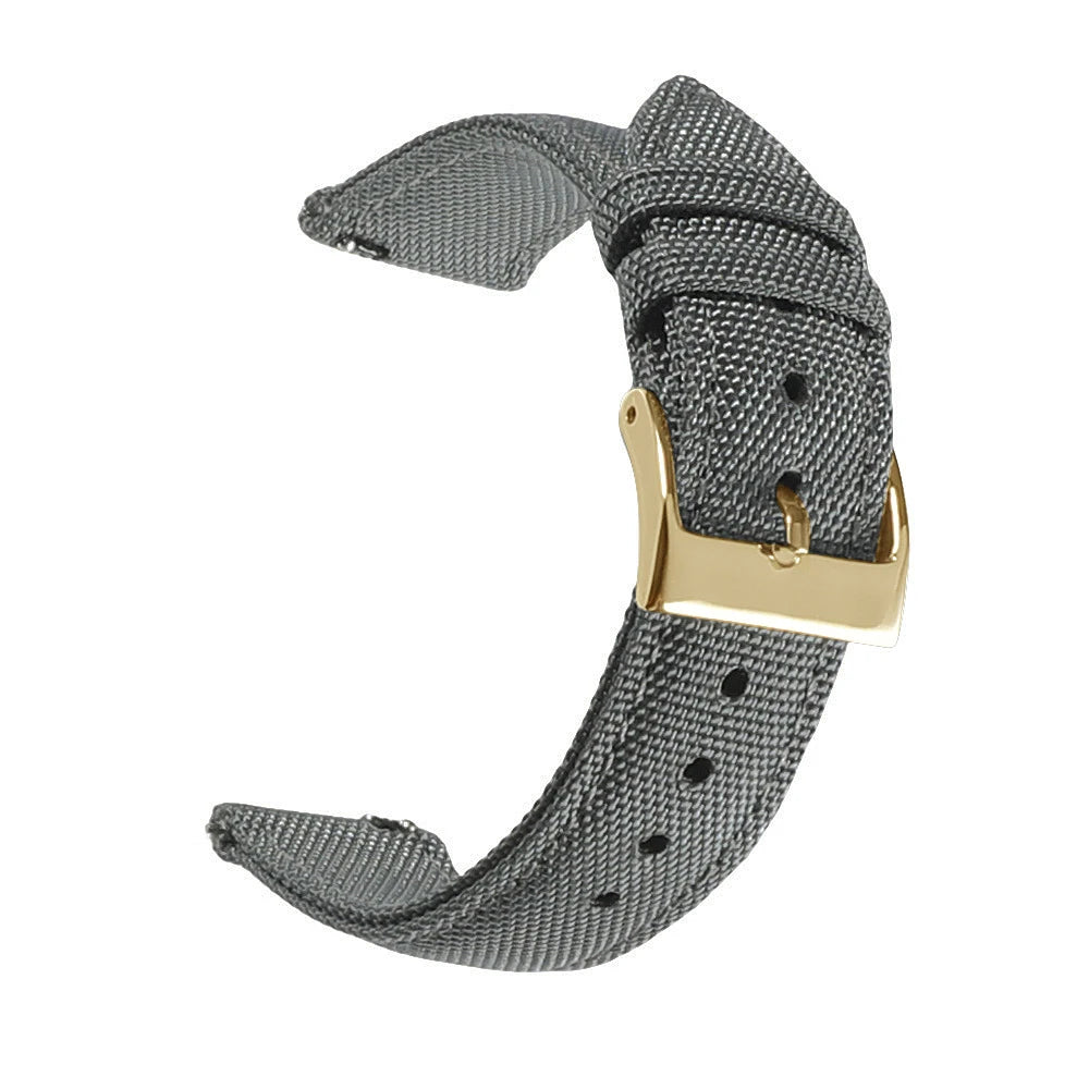 Waterproof Sailcloth Watch Band Quick Release Watch Strap 18mm 19mm 20mm 21mm 22mm 24mm Nylon Watchband for Blancpain for Omega