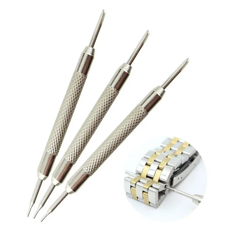1/2/3pcs Metal Watch Band Repair Tool Stainless Steel Bracelet Watchband Opener Strap Spring Bar Connecting Pin Remover Tool