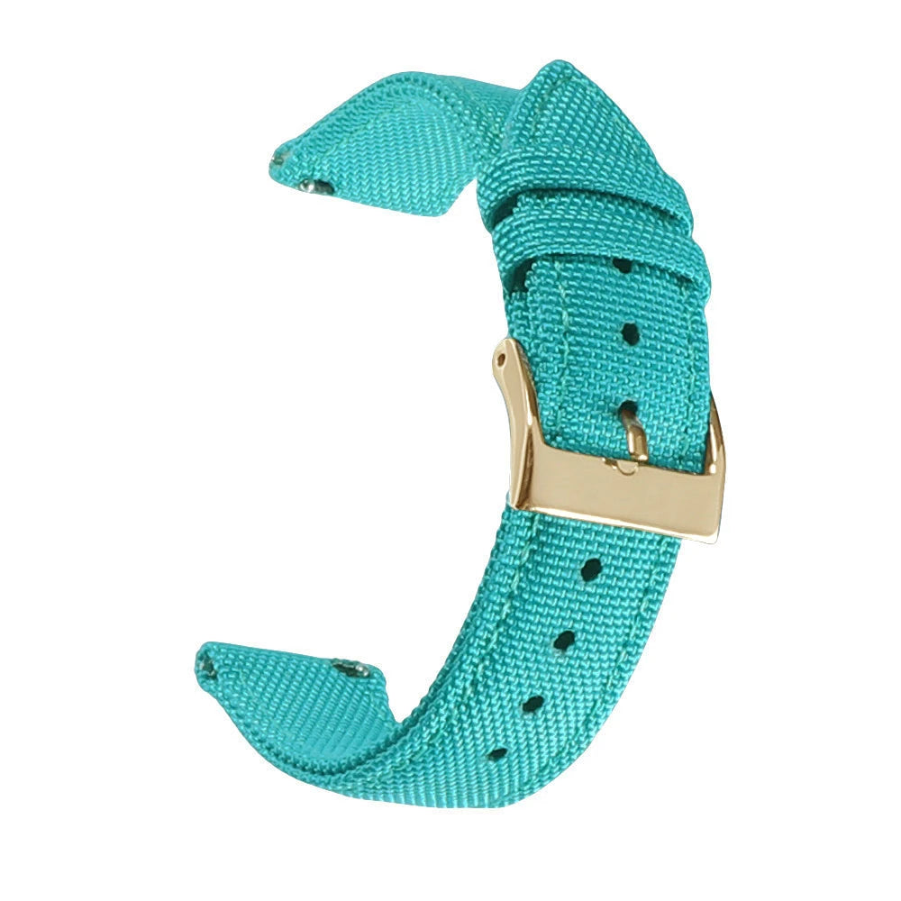 Waterproof Sailcloth Watch Band Quick Release Watch Strap 18mm 19mm 20mm 21mm 22mm 24mm Nylon Watchband for Blancpain for Omega
